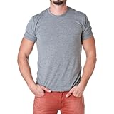 Next Level 6010 Men's Tri-Blend Crew Tee - Large - Premium Heather