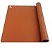 Super Kitchen Food Grade Silicone Extra Large Pastry Mat Baking Mat 23.4 By 15.6 Inches Chocolate …