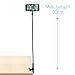 iPhone Holder, Skiva Flexible Long Arms Cell Phone Clip Holder Stand for iPhone 6 6s Plus 5s SE, Samsung Galaxy S7 S6 Edge S5 S4 Note5 Note4, HTC One M9 M8 & more [Universal Fit] (Black)[Model:AH112]