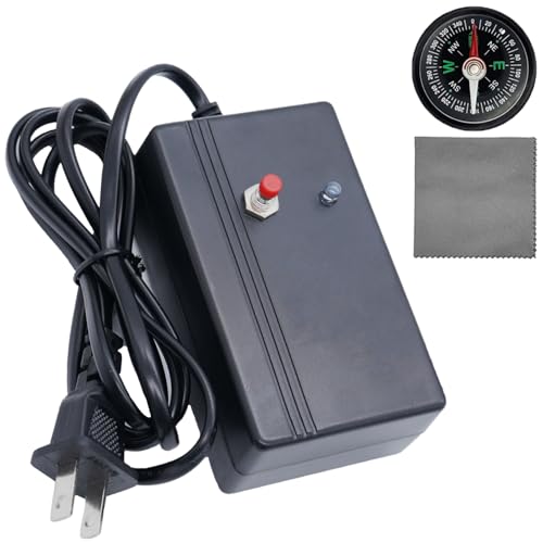 TICFROG Watch Demagnetizer, Professional Mechanical Wristwatch Repair Degaussing Demagnetizer Tool with Compass, Watch Cleaning Cloth and EN Instructions, Gifts for Men Women