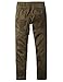 Match Mens Slim-Tapered Flat-Front Casual Pants(Dark Khaki,36)