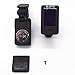 zhoule Guitar clip tuner, 360-degree rotating electronic digital tuner for acoustic and electric guitars, bass, violin mandolin, banjo, high-precision calibration, automatic shutdown.
