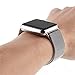 SICCIDEN Compatible with Apple Watch Band 38mm 40mm, Milanese Mesh Loop with Magnetic Clasp Stainless Steel Replacement Band Compatible with Apple Watch Series 4 Series 3 Series 2 Series 1, Silver