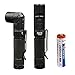 Rofis TR20 Anglelight CREE XP-L HI V3 LED 1100 Lumens USB Rechargeable Flashlight,Magnetic Adjustable-head Portable Compact Tactical LED Flashlight With 3400mAh Rechargeable Battery