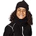 Turtle Fur Kids Chelonia 150 Classic Fleece Neck Warmer, Ages 3-6, Black