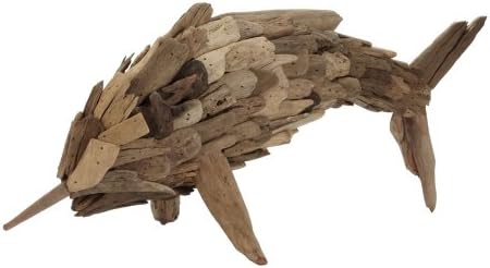Gilded Barn Driftwood Fry Marlin, Small
