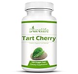 Tart Cherry Extract Supplement 180 Count 1,000 mg per Veggie Capsule By DureLife, It Is NON GMO - GLUTEN FREE And Full Of Antioxidants and Flavonoids, Support Immune System Muscles and Joint Health