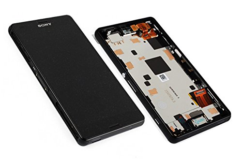 Original Sony Xperia Z3 Compact D5803 LCD Display Touchscreen & Rahmen Schwarz 1289-2667