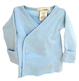 L'ovedbaby Wrap Shirt, Blue 0-3 Months