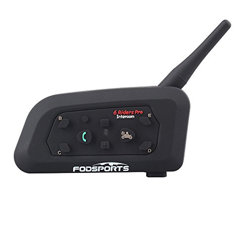 Motorcycle-Helmet-Communication-system-Fodsports-V6-Motorcycle-Helmet-Bluetooth-Headphones-Accessories-Crystal-Clear-Voice-at-High-Speed-1200M-Intercom-for-6-Riders-Single-hard-cable