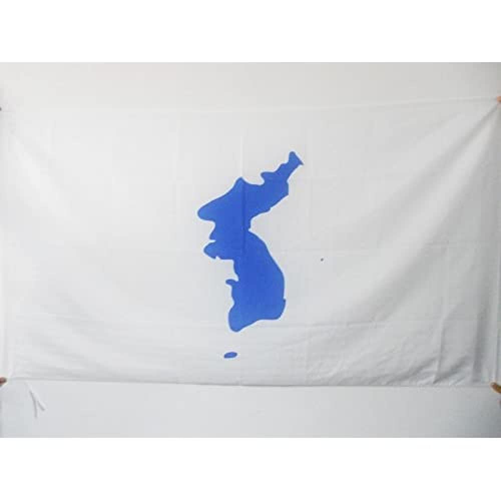 AZ FLAG - Korean reunification Flag - 2x3 Ft - Korea Banner with Sleeve - 100% Polyester - Fade Resistant - Vivid Colors - 2' x 3' Feet - 90x60 Cm