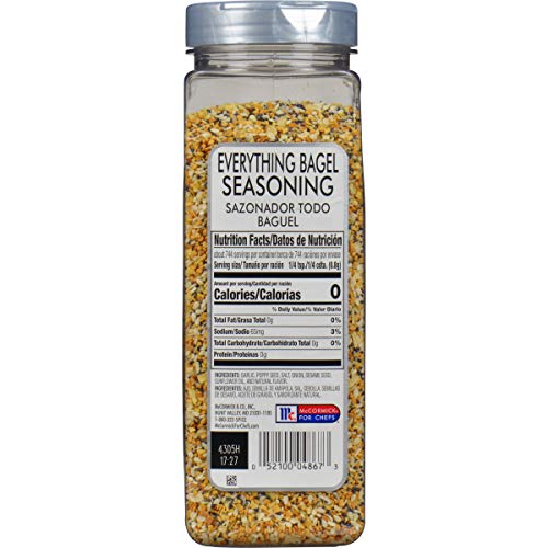 McCormick Culinary Everything Bagel Seasoning, 21 oz One 21 Ounce