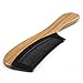 Breezelike Hair Comb - Fine Tooth Natural Sandalwood Buffalo Horn Comb - No Static Detangling Wooden Comb for Women, Men and Kids