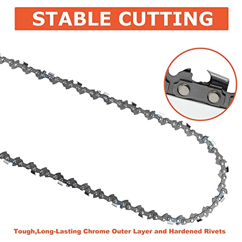 Chainsaw Chain AAAQQ 14 Inch For EGO CS1400 CS1401 CS1403 AC1400