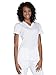 Cherokee Women's V-Neck Top, White, Small