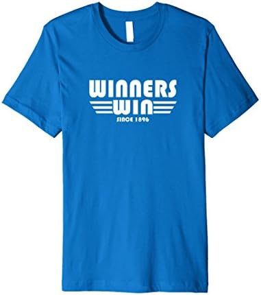 Men's Winners Win Motivational T Tee Shirt by My Motivo Large Royal Blue