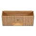 MobileVision Bamboo Make Up Organizer & Cosmetic Holder, Storage on Vanity Counter or Bathroom, Multiple Compartments