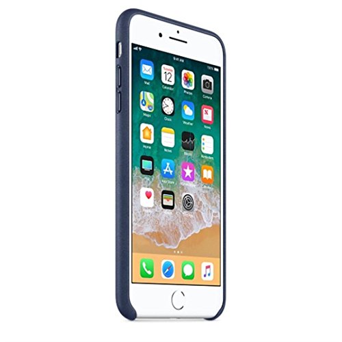 AIMTOPPY Ultra-Thin Leather Soft Protective Case Cover For iPhone 8/7 plus 5.5inch (free, Blue)
