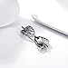 BAMOER Sterling Silver Pendant Angel Wings Feather Heart Locket Necklaces,Not Included Pearl