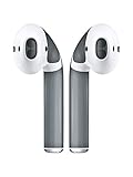 AirPod Skins Protective Wraps - Stylish Covers for Protection & Customization, Compatible with Apple AirPods (Titanium)