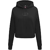 Womens NFL Neutral Brushed Back French Terry Cropped Pullover Hoodie