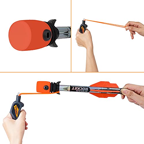 VATOS Slingshot Rocket Launcher Toys for Kids Sky Rockets Air Foam