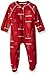 Newborn NCAA Stanford Sleepwear All Over Print Zip Up Coverall