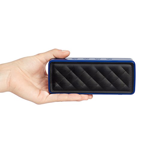 Amazon Basics Portable Wireless, 2.1 Bluetooth Speaker, Blue Pricepulse