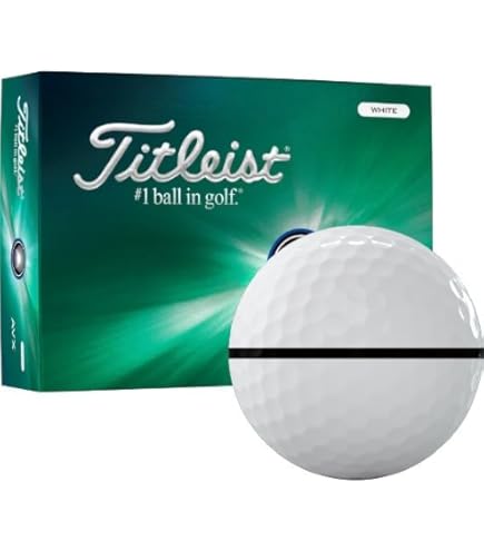 Amazon.com : Titleist AVX Yellow AlignXL Golf Balls : Sports