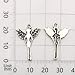 iloveDIYbeads 100g (66pcs) Craft Supplies Antique Silver Wings Angel Fairy Charms Pendants for Crafting, Jewelry Findings Making Accessory for DIY Necklace Bracelet (M151)