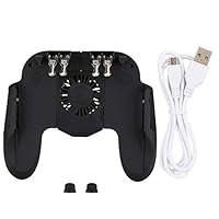 Naroote Phone Game Controller, Power Handle Heat Dissipation Gamepad with Cooling Fan