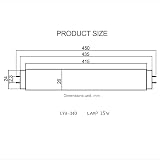 Somesino UVA 340 15W T8 Fluorescent Aging Lamp 450mm Simulate Noon Sunlight view 7