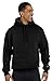 Champion mens Cotton Max 9.7 oz. Pullover Hood - X-Large - Black/Gran Htr
