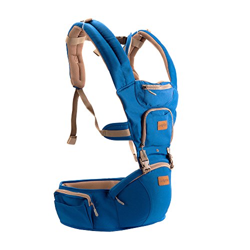 Fresh Shine Baby Hip Seat Carrier, Winter, Royal Blue, Perfect for
Baby, Toddlers and Infants