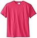 Russell Athletic Boys' Big Cotton Blend T-Shirt, Basic Watermelon Pink, Medium