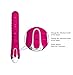 Personal Vibrating Magic Wands Dual Motor Powerful Massager for Women, Rose