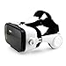 Oct17 3D Virtual Reality VR Z4 4th Generation Glasses Video Game Movie Box with Headset Headphones Earphones Compatible with iOS Android iPhone 6 Plus Samsung Galaxy S6 Edge+