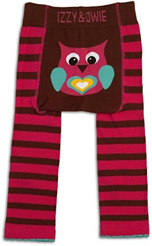Izzy &amp; Owie Baby Girl Leggings Owl, 12-24 Month