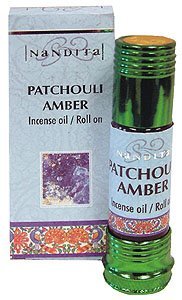 Patchouli amber incense oil - nandita
