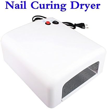 Professional 36W 110V/220V UV Nail Art Gel Curing Polish Light Dryer+4 Tube Lamp