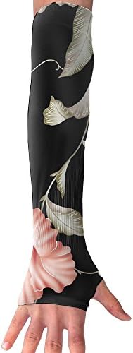 Floral Pattern Uv Protection Breathable Arm Sleeves Hand Cover Cool Boy Sleeves Hand Climbing Arm Sleeves With Thumb Holes