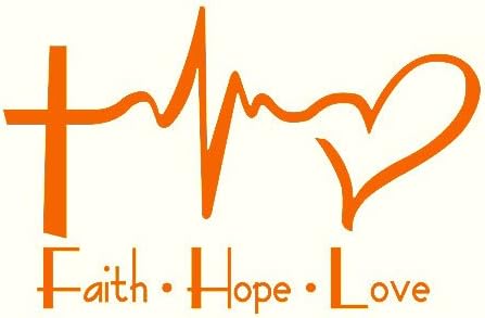 faith hope love (5"x4", organe)