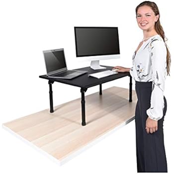 Desktop Standing Desk Converter - Ergonomic Desk Converter Riser Stand for Sit-to-Stand Work (32