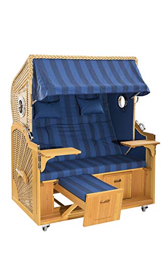 Strandkorb mit Bullaugen Made in Germany Modell Seawind