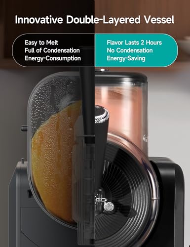 HiCOZY F3 Slushie Machine & Ice Cream Maker, Slushy Machine for Home, No Ice Needed, Self-Cleaning, 5 Presets for Soft Ice Cream, Spiked Slushie, Cold Drink, Milk Shake, and More
