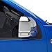 EAG Triple Chrome Plated ABS Mirror Cover with Turn Signal Hole for 2015 2016 Ford F-150 (65-0320)
