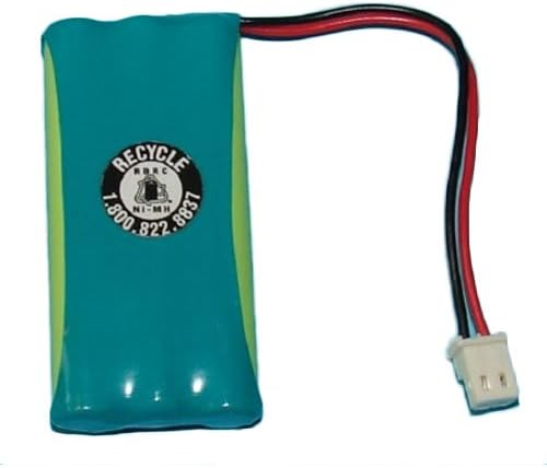 Vtech LS5145 Cordless Phone Battery Ni-MH, 3.6 Volt, 500 mAh - Ultra Hi-Capacity - Replacement for VTECH 89-1333-01-00, BT5632/BT5872, Logitech R-IG7 and Monster MCC Remote Control Battery Rechargeable Battery