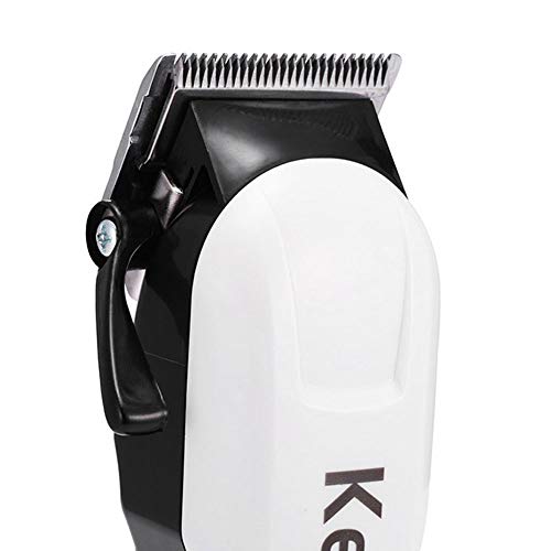 KEMEI Men's Low Voice Rechargeable Hair Clipper Razor LCD Display Cordless Electric Professional Shaver Beard Trimmer Grooming Shaving Machine Self Hair Cutting Haircut Trimmer Cutter