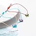 Tarsus Handmade Evil Eyes Bracelet Adjustable Ojo Turco Kabbalah Red String Amulet Nazar Bracelets for Family Bestfriend Women Men 6 Pcs