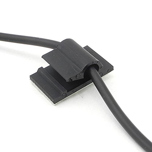 iNewcow 3M Adhesive Tape Car Cable Holder Wall Wire Clips to Clamp
